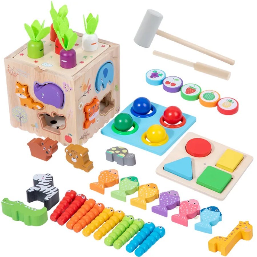 Boite montessori 8 en 1