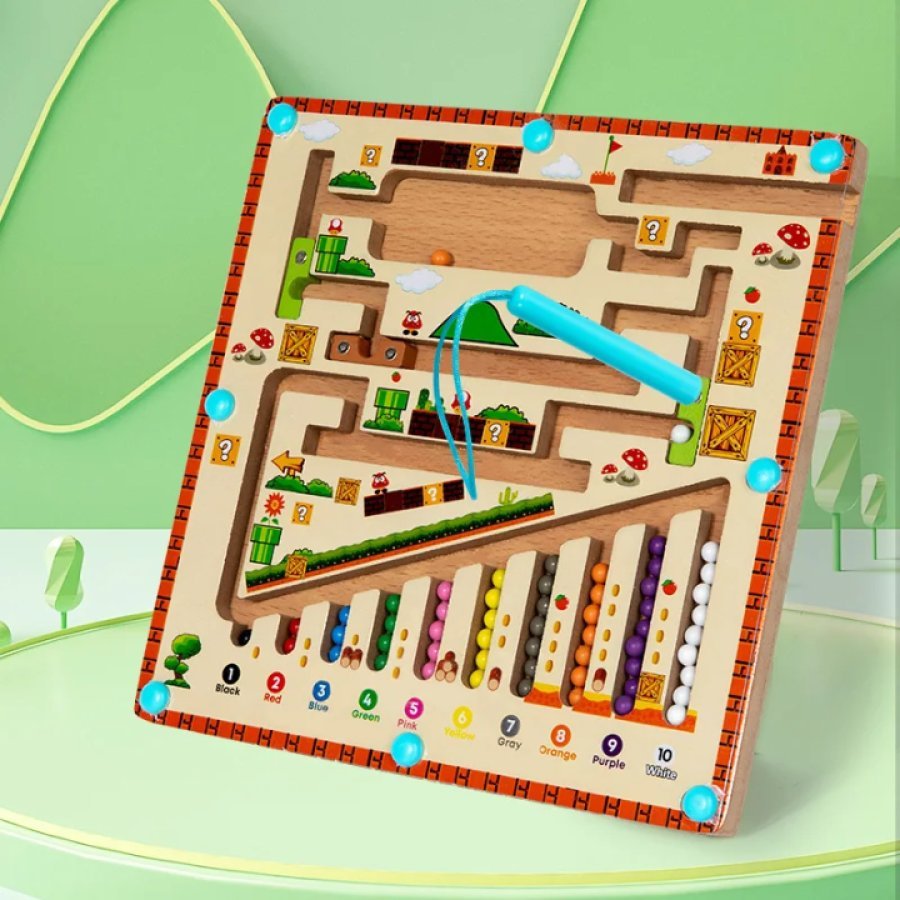 Labyrinthe de perles - jeu d'éveil cognitif