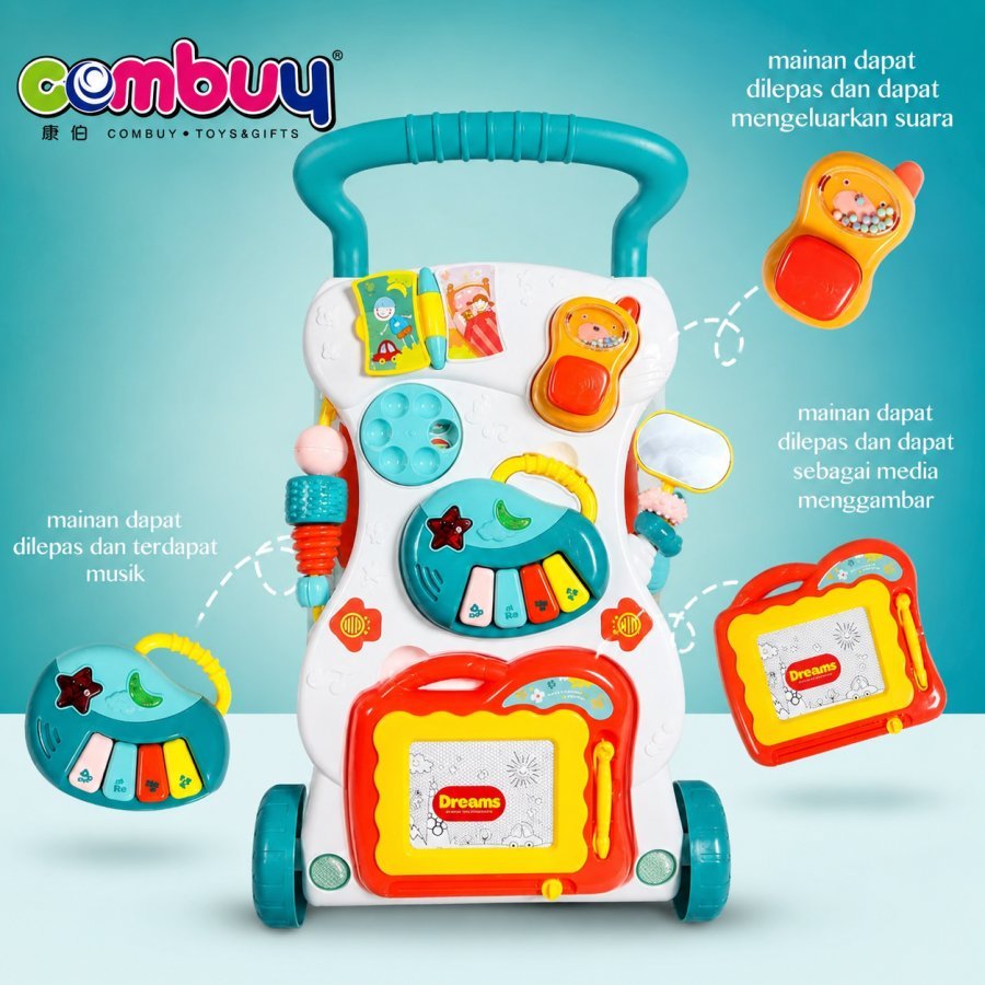 Trotteur éducatif multi-activités